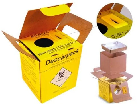 Caixas coletoras para materiais perfurocortantes: Segurança em primeiro lugar!